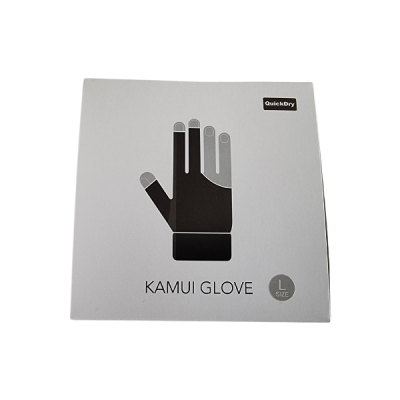 Billard Handschuh Kamui schwarz Größe L für rechte Hand